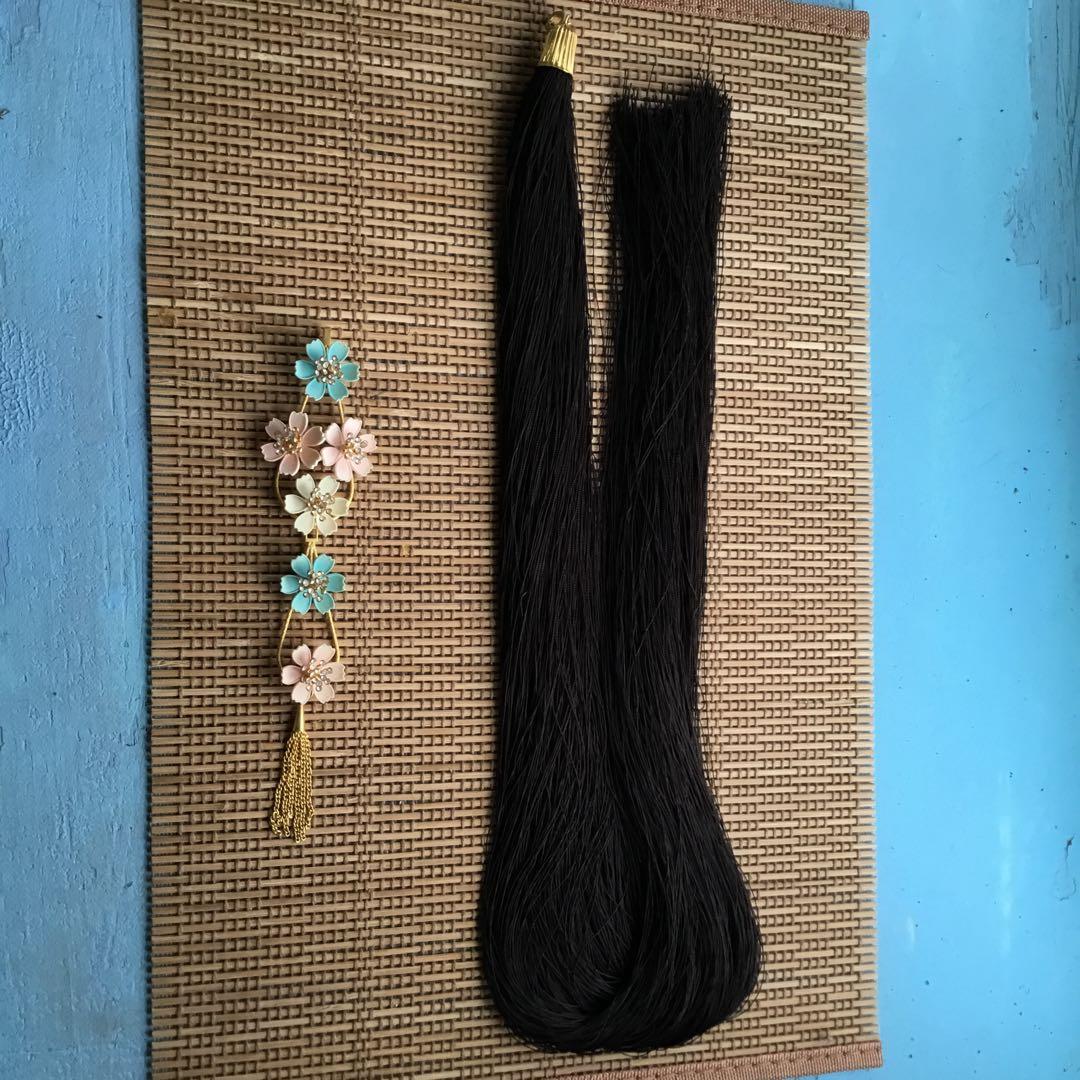 花嫁かんざし　　パステル調　　尾長付き　　限定お値下げ