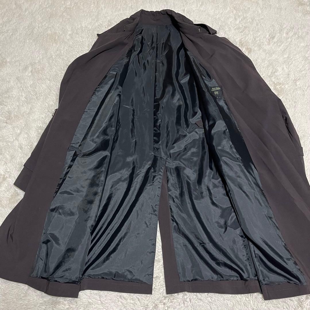 ジャンポールゴルチェオム オンワード樫山 ロングトレンチコート ブラウン 48