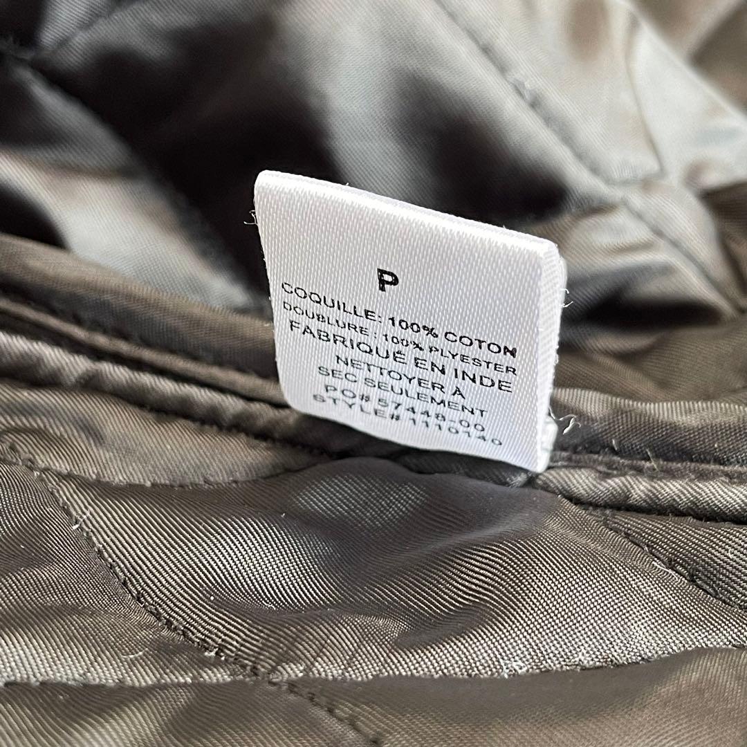 STUSSY MINI CHECK QUILTED ZIP SHIRT Sサイズ