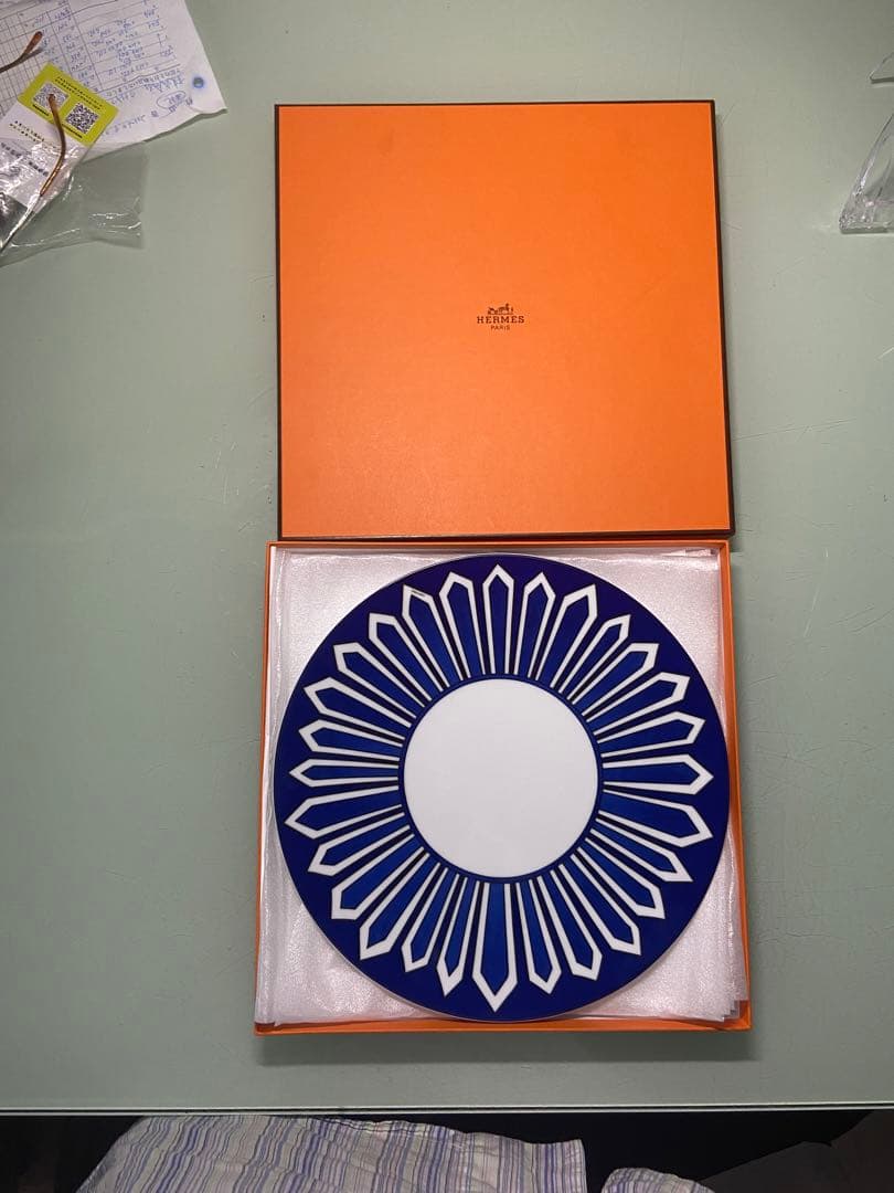 エルメス　ダイユールディナープレート　未使用品　廃盤品