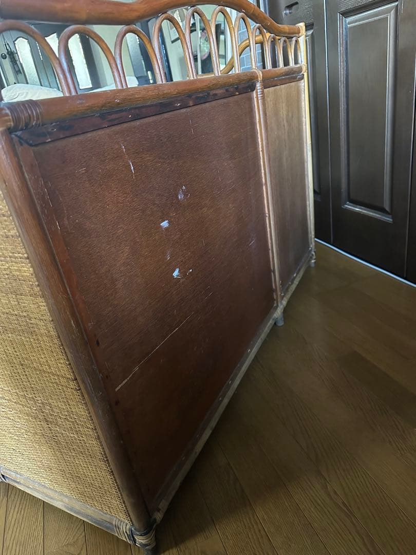 ラタン製チェスト　 8引き出し