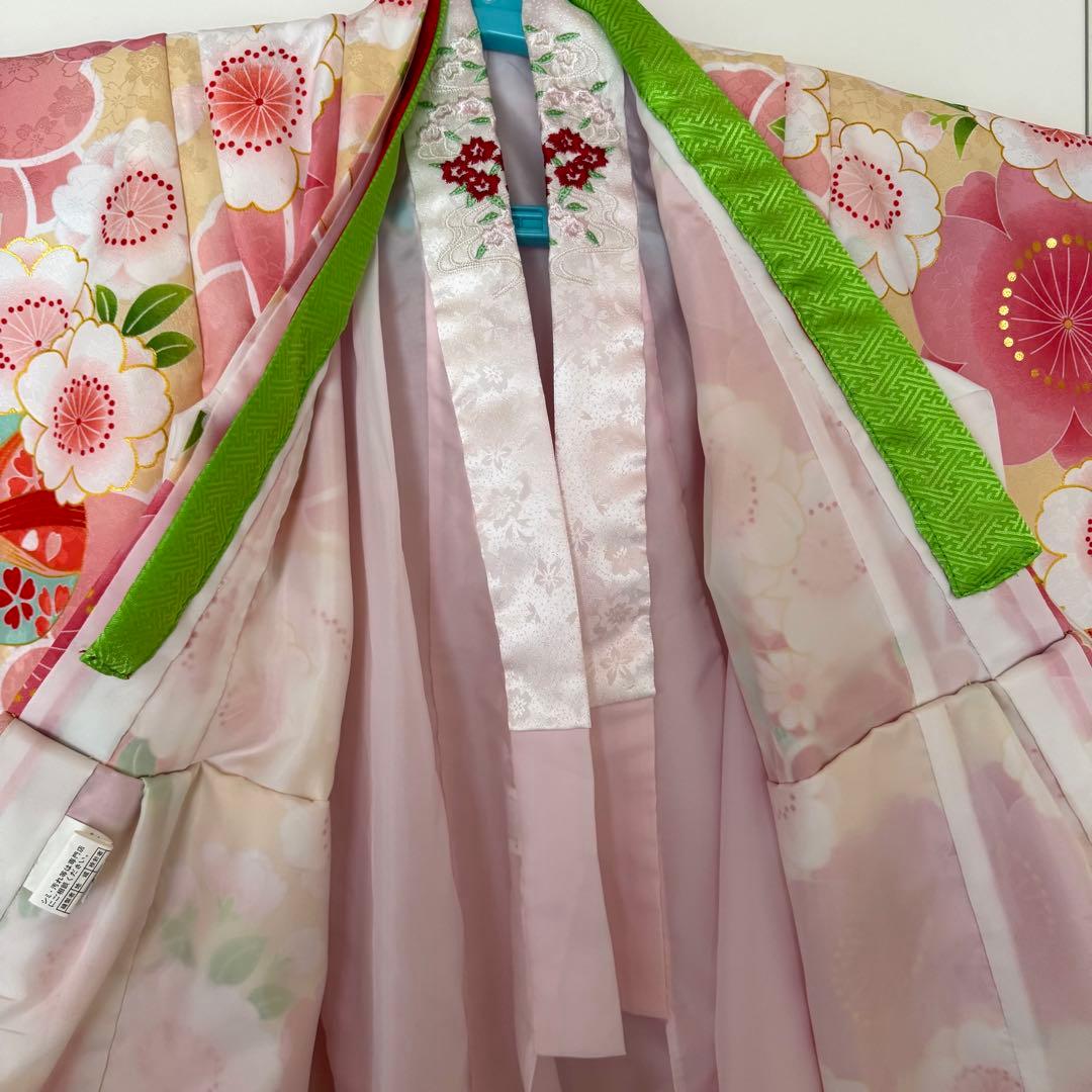 【京都花ひめブランド】七五三 被布着物セット 3歳 女の子