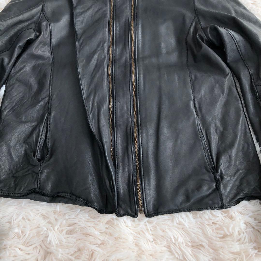 L‘Appartement×Sisiiアパルトモンレザージャケットブラック黒牛革