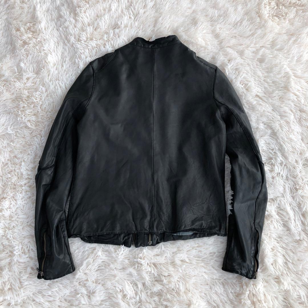 L‘Appartement×Sisiiアパルトモンレザージャケットブラック黒牛革