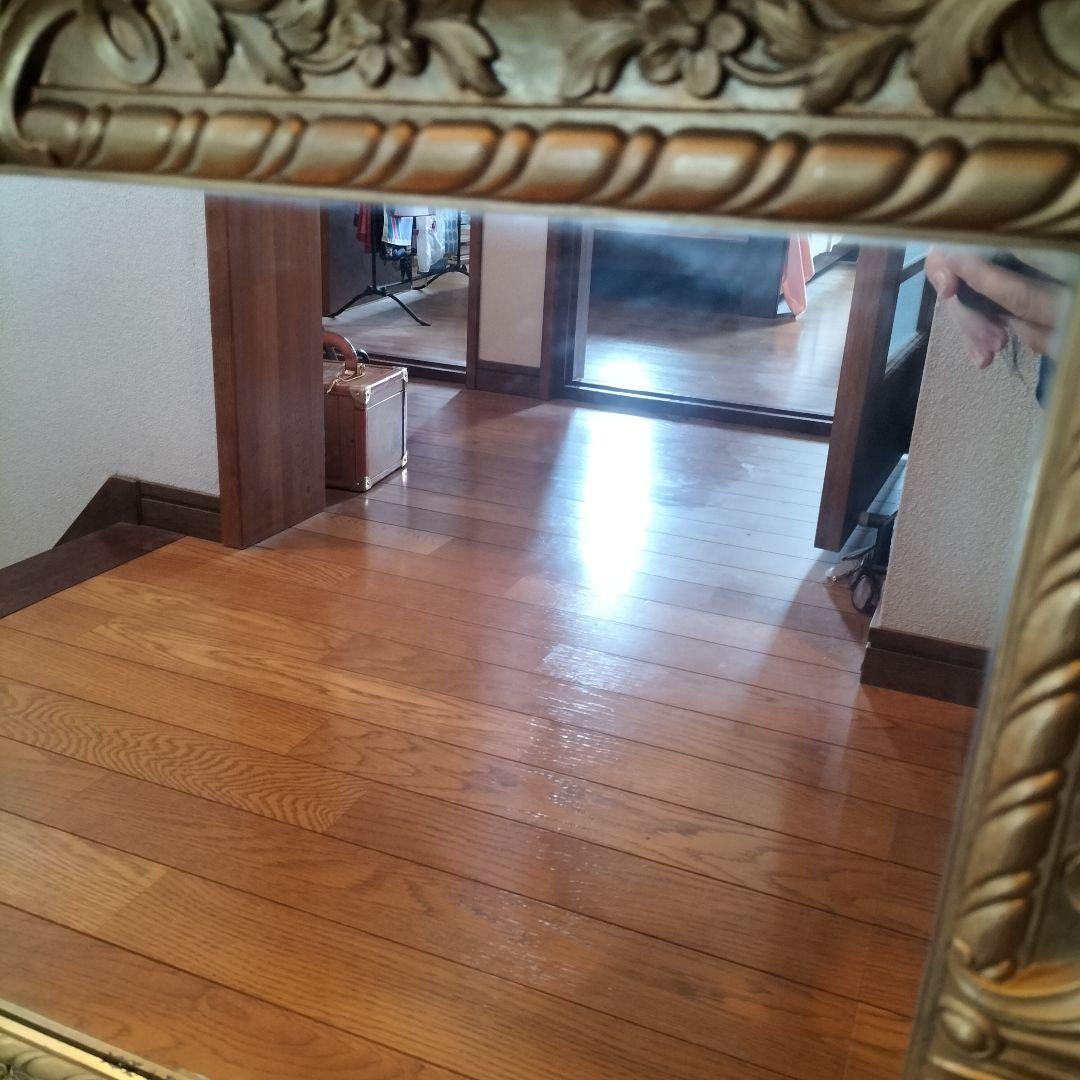 クラシック　アンティーク　壁掛け鏡　ミラー　京都