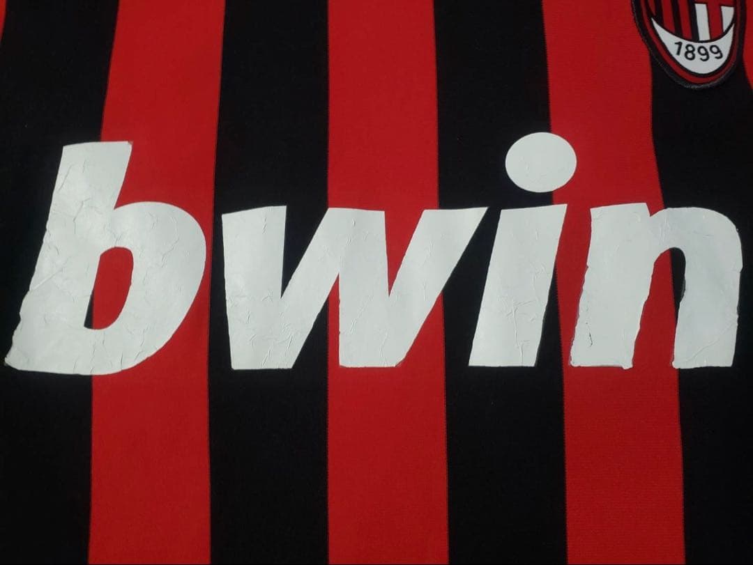 ACミラン 09/10 ホームユニフォームadidas 長袖