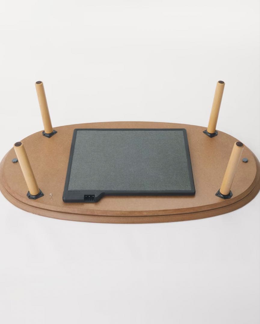 MUJI 無印良品 楕円こたつ (大)ナチュラル MJ-KD1-N ローテーブル