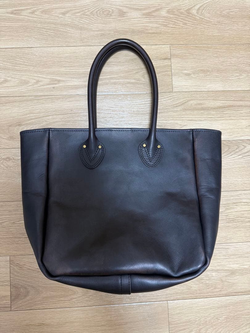完売品　VASCO ヴァスコ　ブラック　黒　ミディアム　トートバッグ　レザー