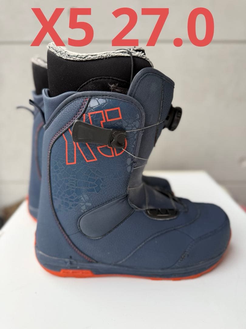 X5 CROSS FIVE スノボブーツ　PX-BOA 27.0cm