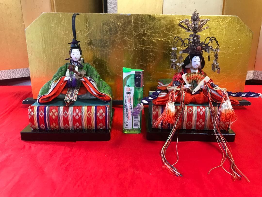 《特注品　珍品　希少》大正時代のお雛様 極小芥子雛15人揃 ひな祭り 雛人形