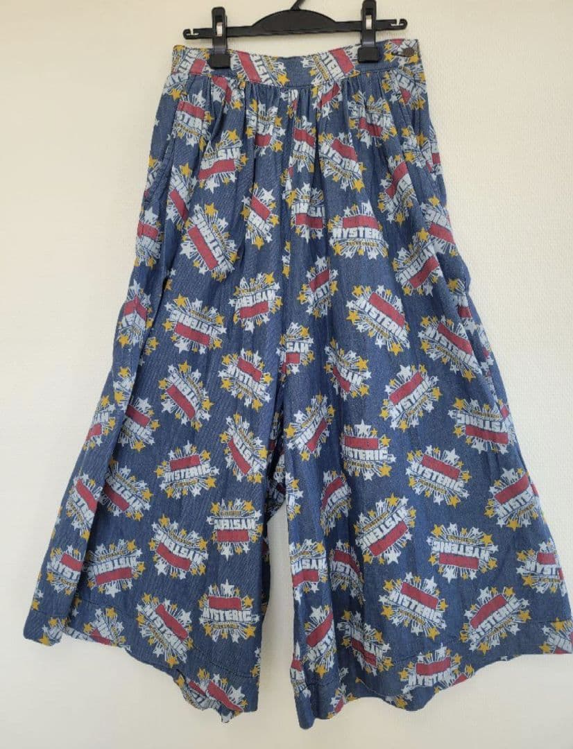 ヒステリックグラマー キュロットデニムパンツ