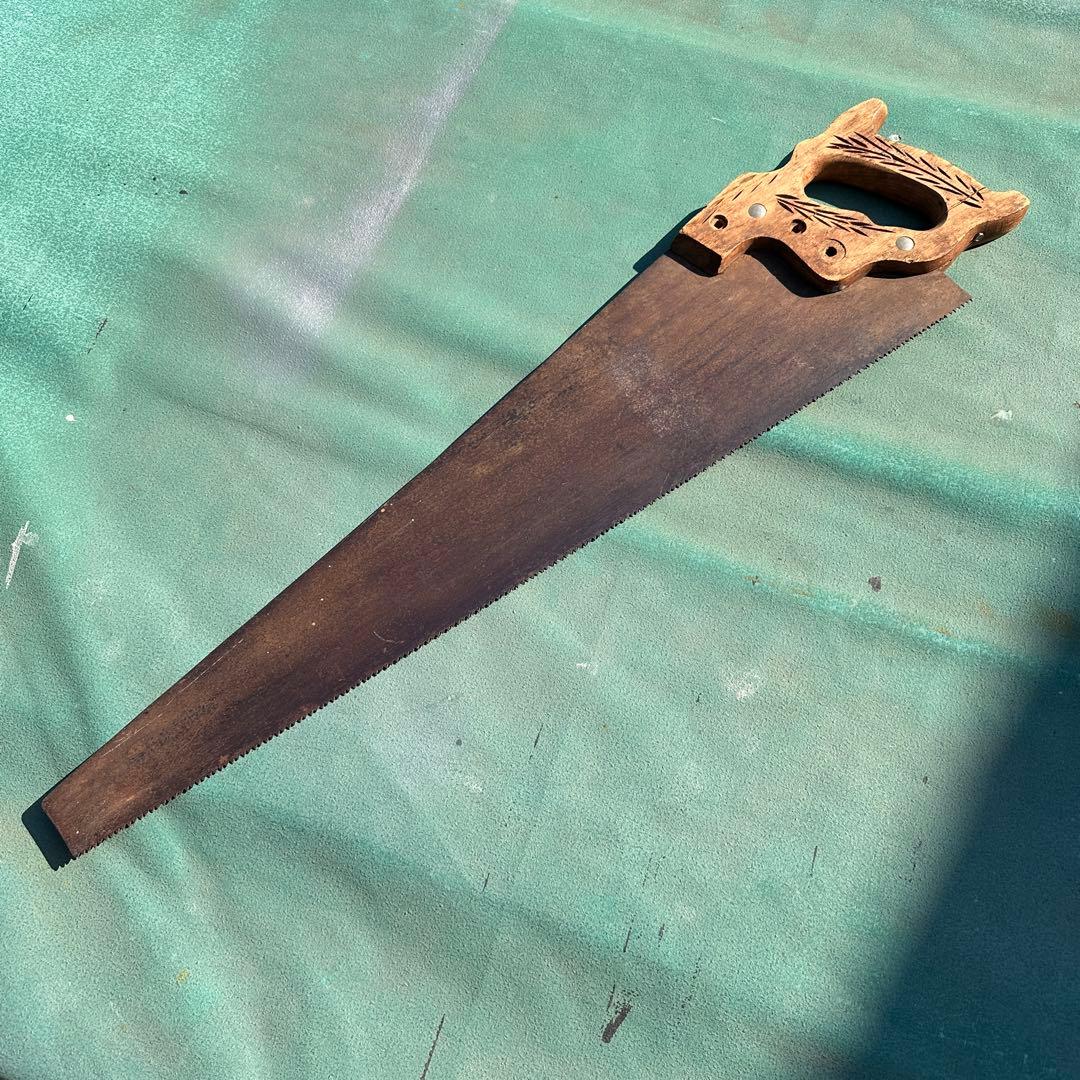 ヴィンテージ ハンドソー ノコギリ アンティーク ディスプレイ用
