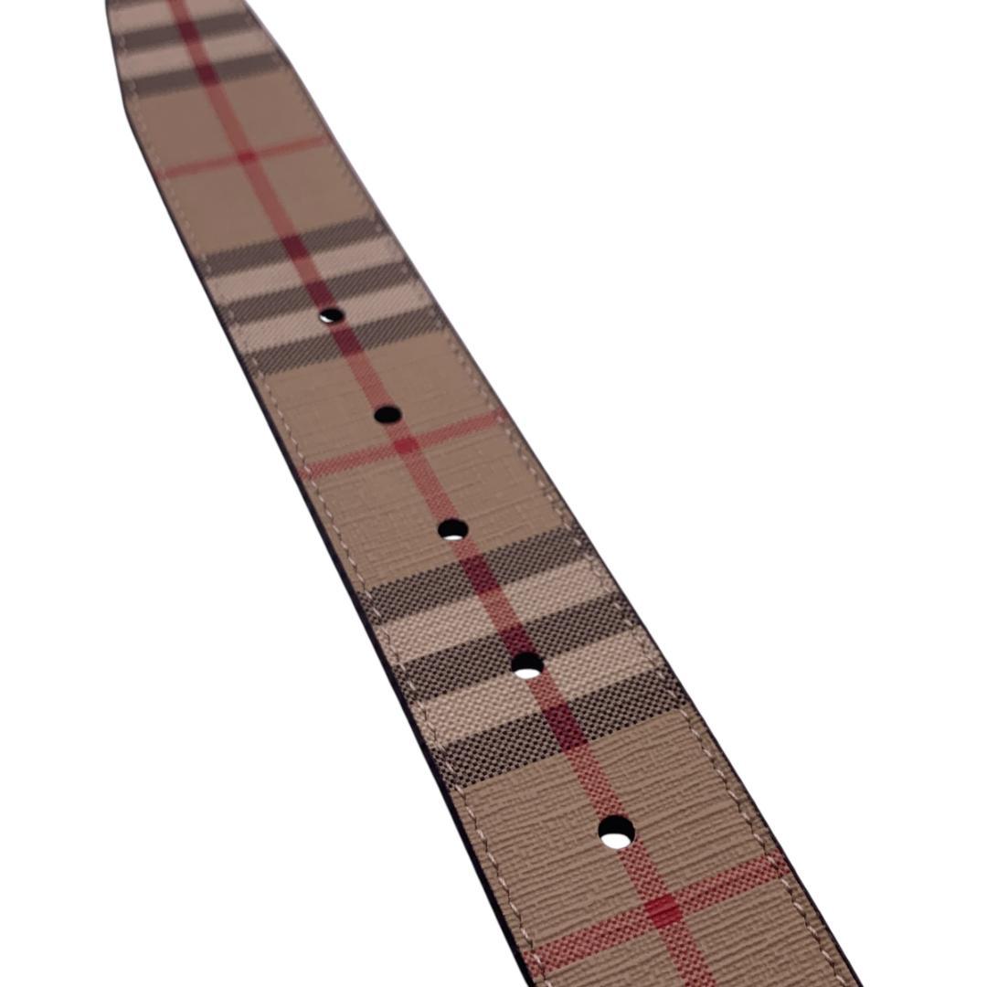 美品★Burberry　バーバリー　ベルト　リバーシブル101-111cm