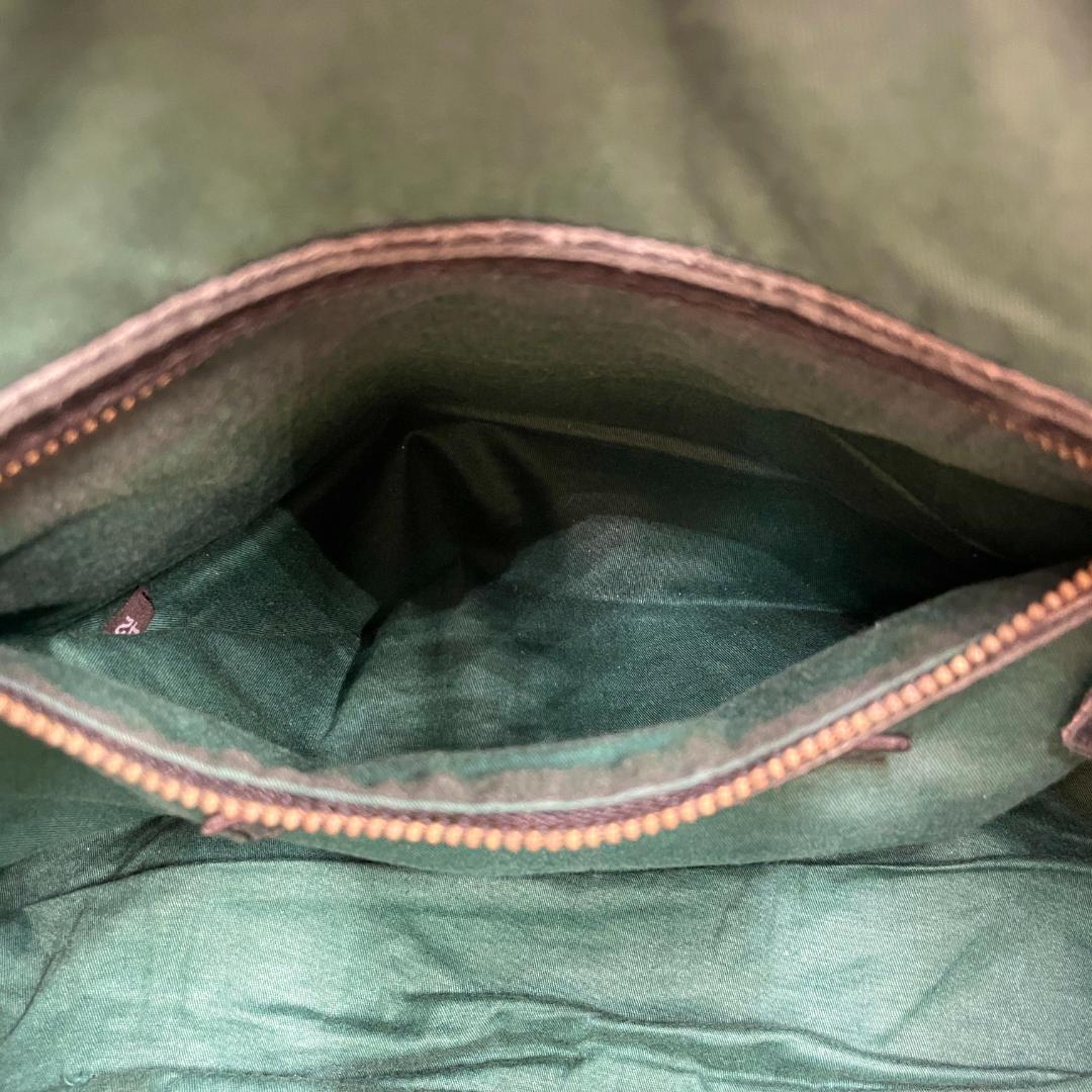 良品 DIESEL トートバッグ レザー ブラック