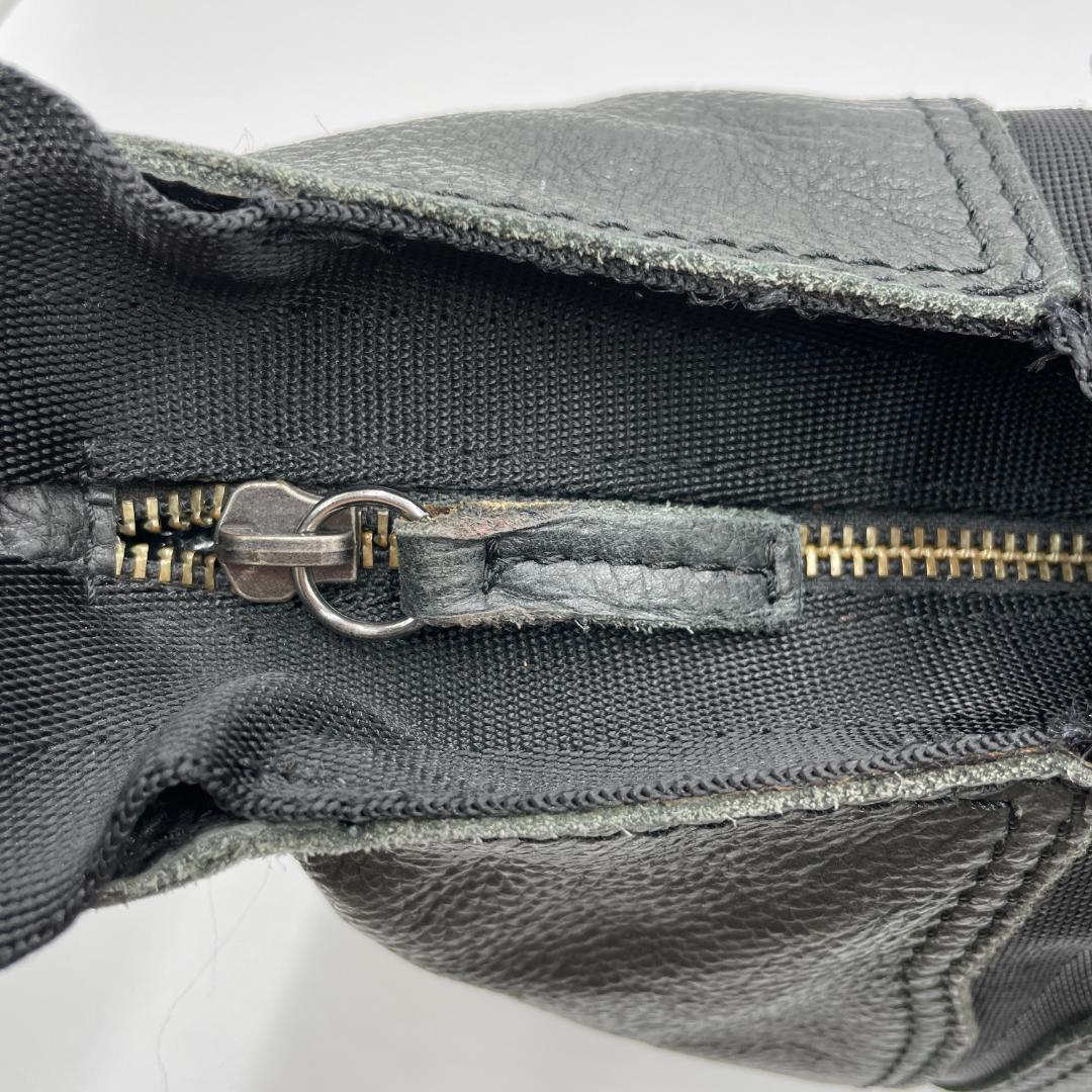 良品 DIESEL トートバッグ レザー ブラック