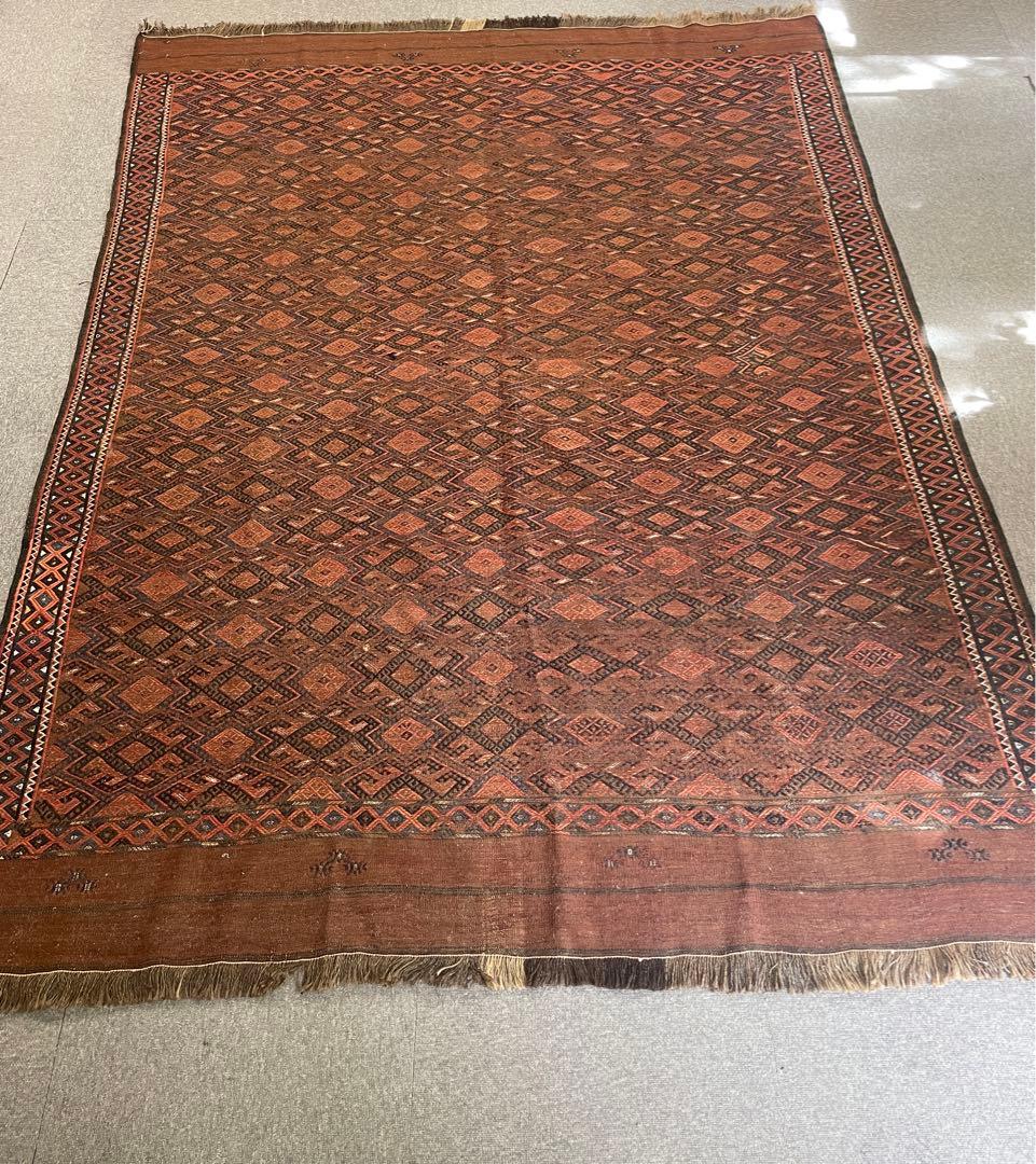 VINTAGEペルシャ手織りキリム高品質238x180cm