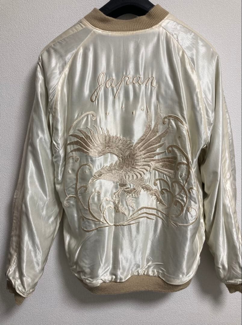 極上 GOLD 東洋エンタープライズ 別珍リバーシブルスカジャン 双龍 L