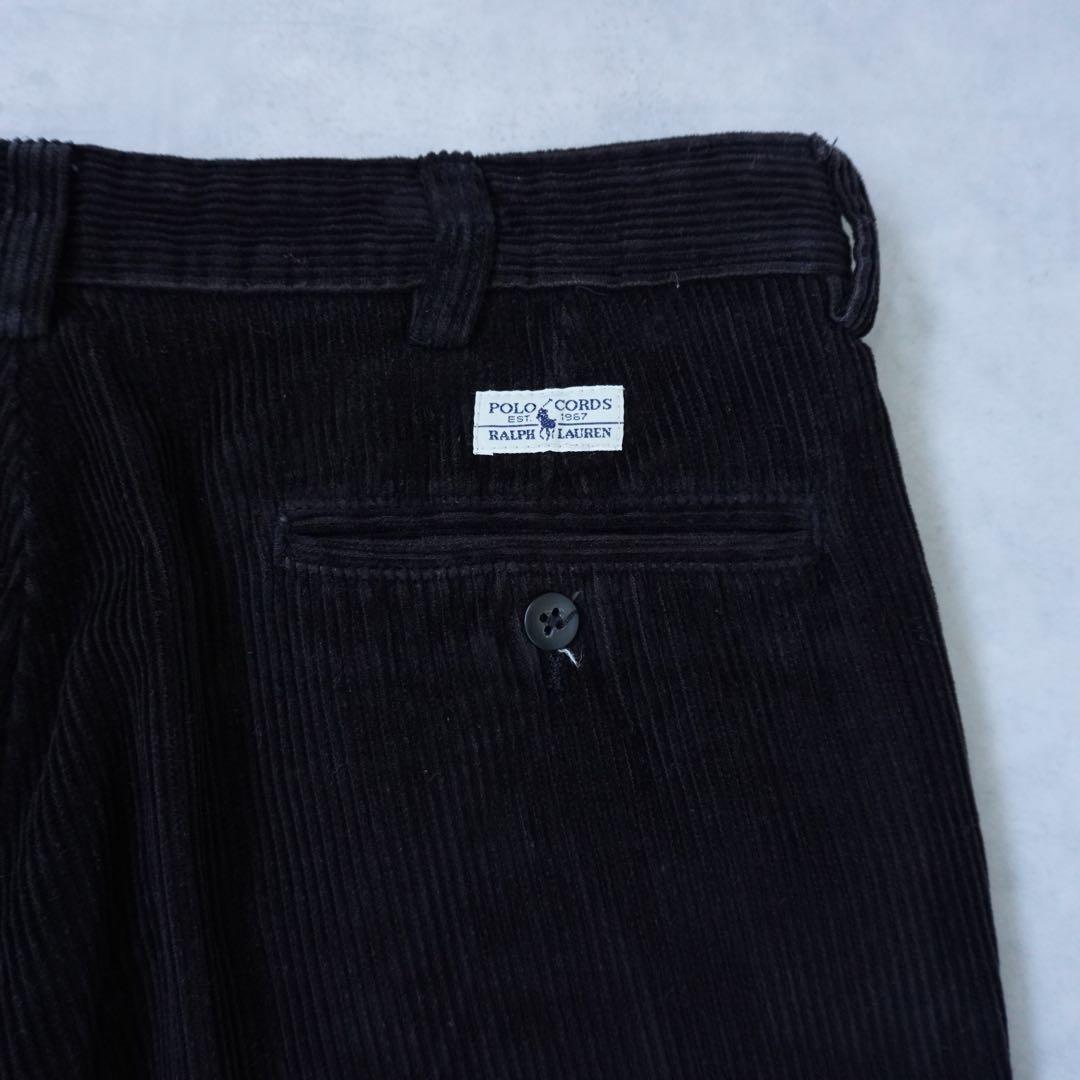 【90s】poloralphlaurenラルフローレン コーデュロイパンツW32