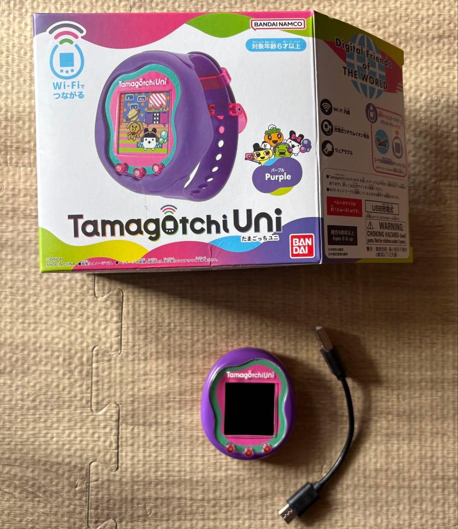 たまごっちユニ　tamagochi uni 本体　パープル