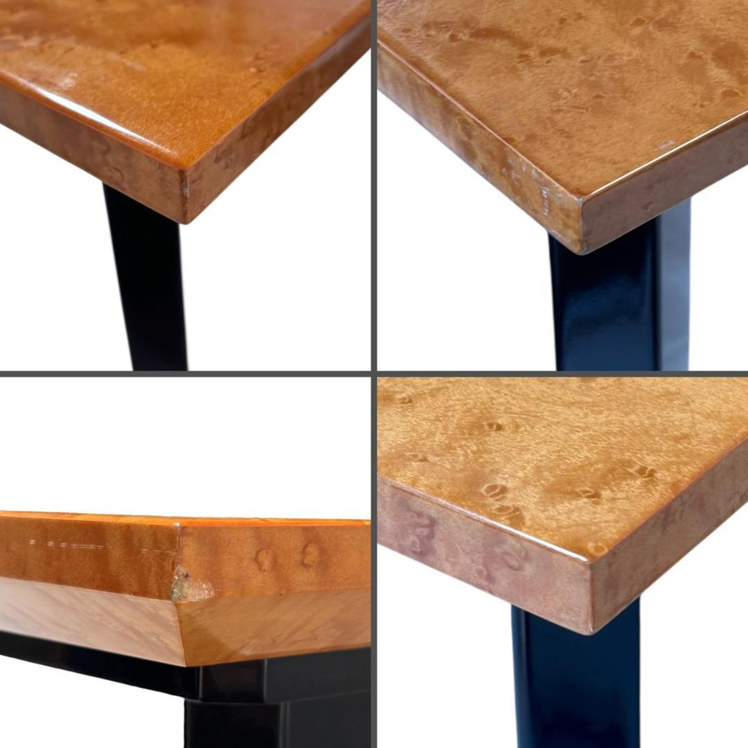 【最高級】 ＩＤＣ大塚 バーズアイ ダイニングテーブル スプレンダー 鳥目杢