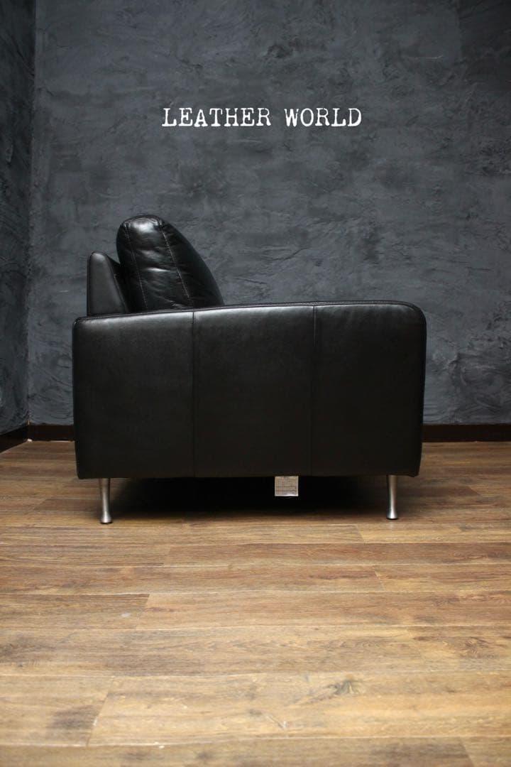 首都圏送無料〜レザーワールド総革約40万 コーナー　カウチ　ソファ 極上一流本革