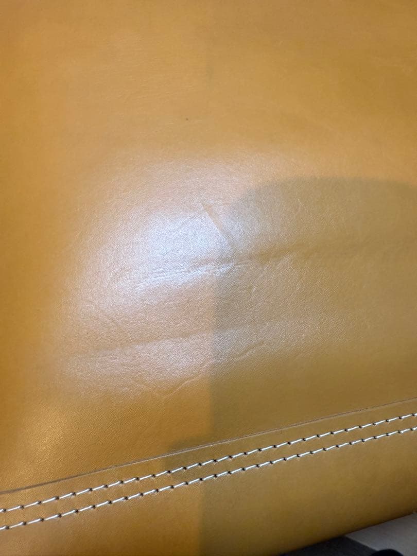 campstyle カーミットチェアクッションレザーシート キャメル