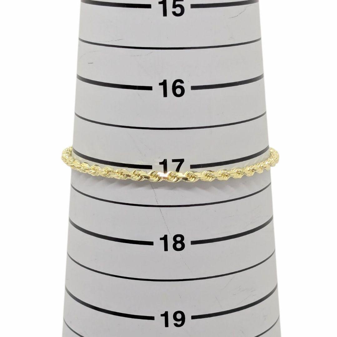 AVALANCHE アバランチ 10K パイプロープチェーン ブレスレット