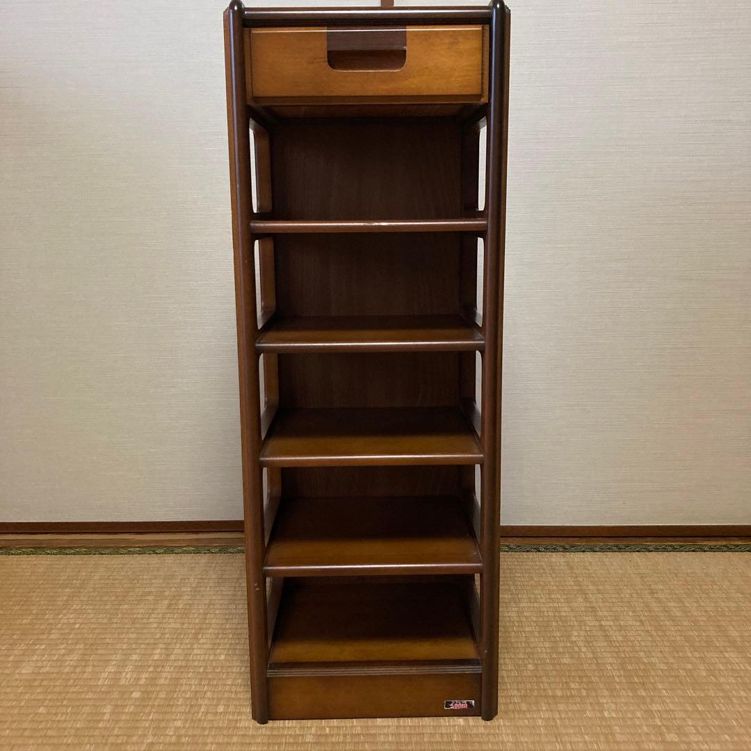 SONIA スリッパラック 棚　木製　小物入れ　引き出し付き　北欧　玄関収納