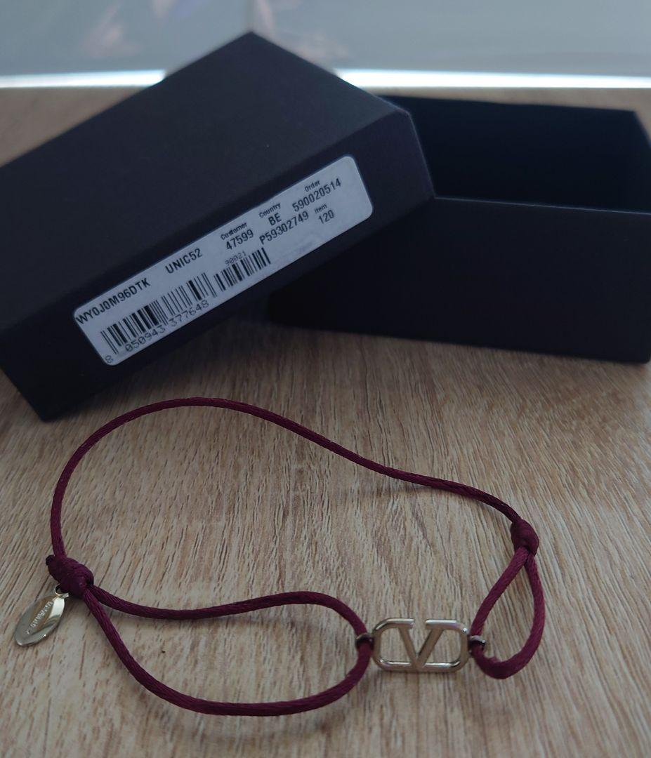 【値下げ交渉OK】VALENTINO ヴァレンティノ Vロゴ ブレスレット