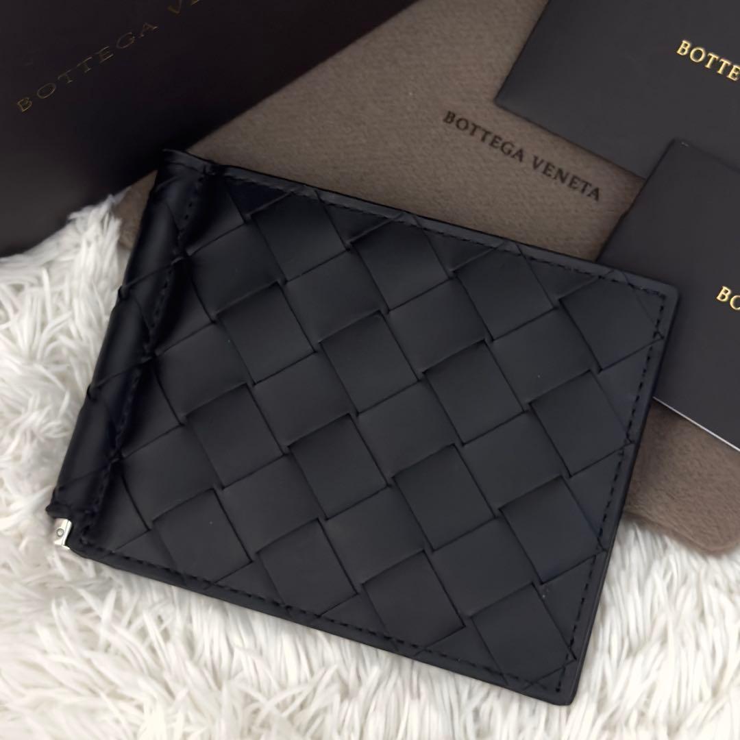新品同様✨RFID内蔵 BOTTEGA VENETA イントレ マネークリップ