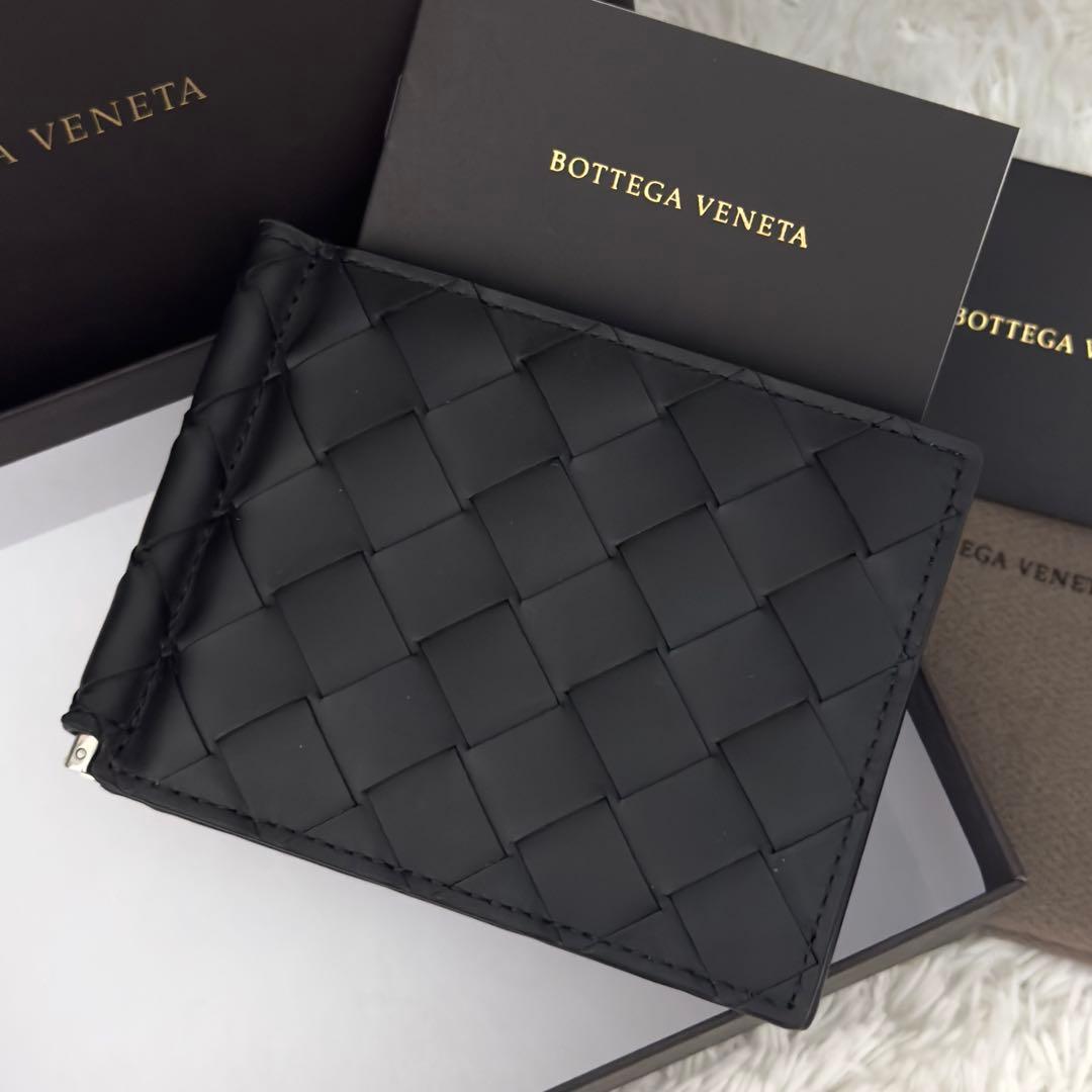 新品同様✨RFID内蔵 BOTTEGA VENETA イントレ マネークリップ