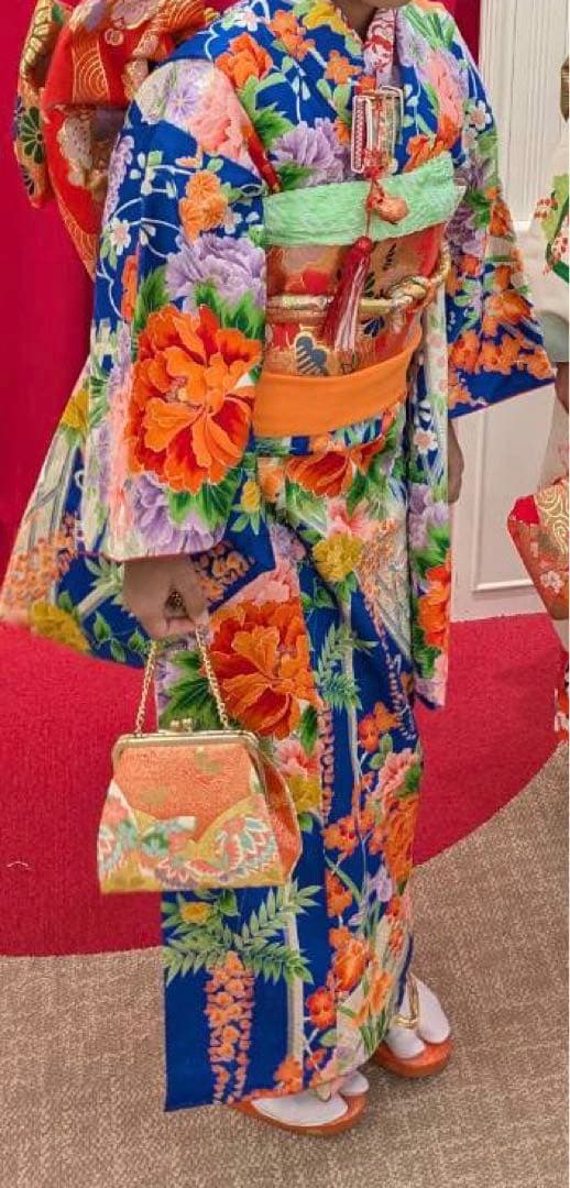 年賀セール七五三　7歳　着物　着物セット　ハーフ成人式