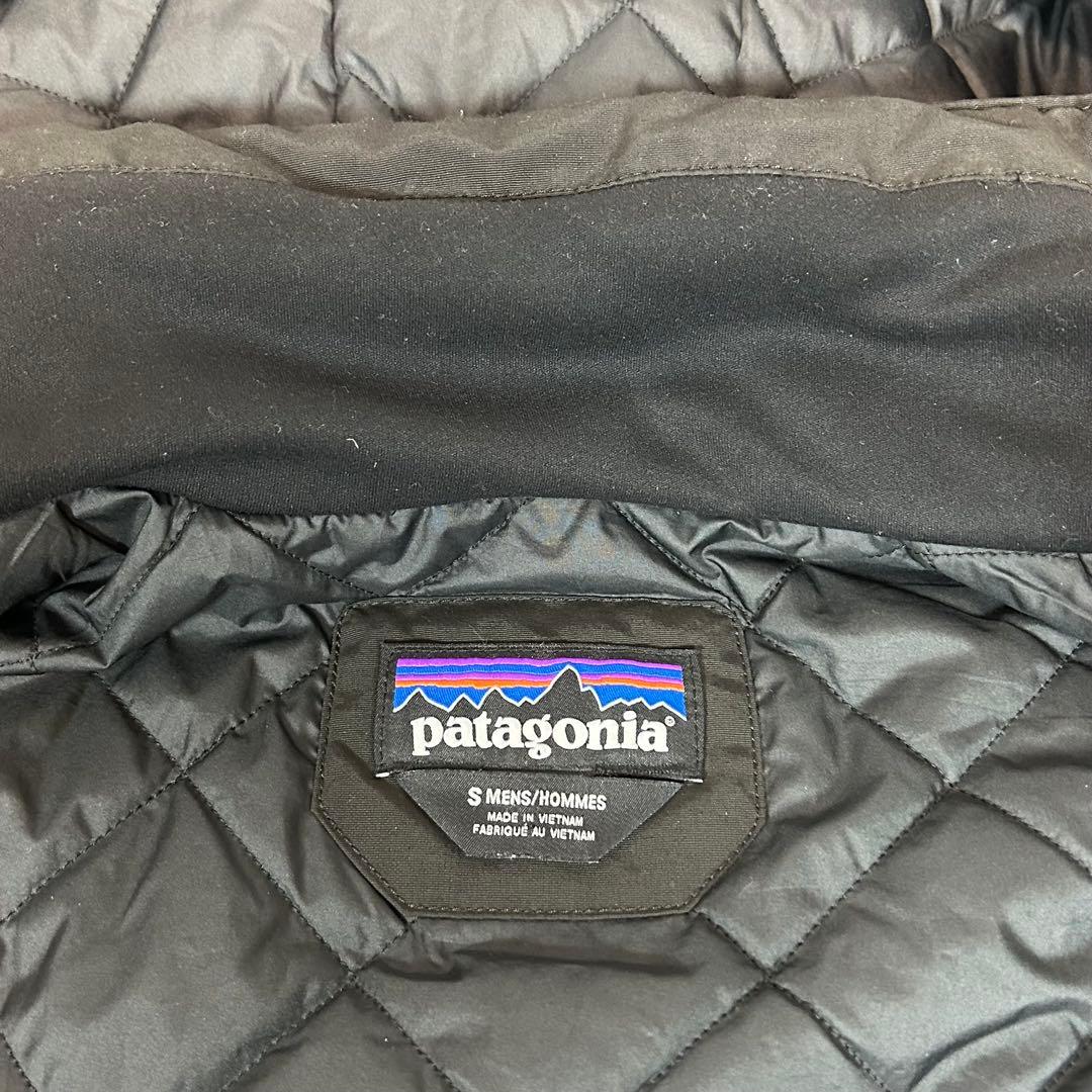 まる❗️patagonia イスマスジャケット　キルティング　ブラック　S