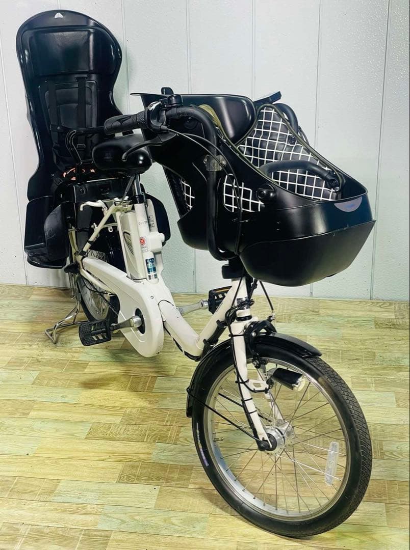 ★3062パナソニック8.9アンペア 20インチ子供乗せ電動アシスト自転車