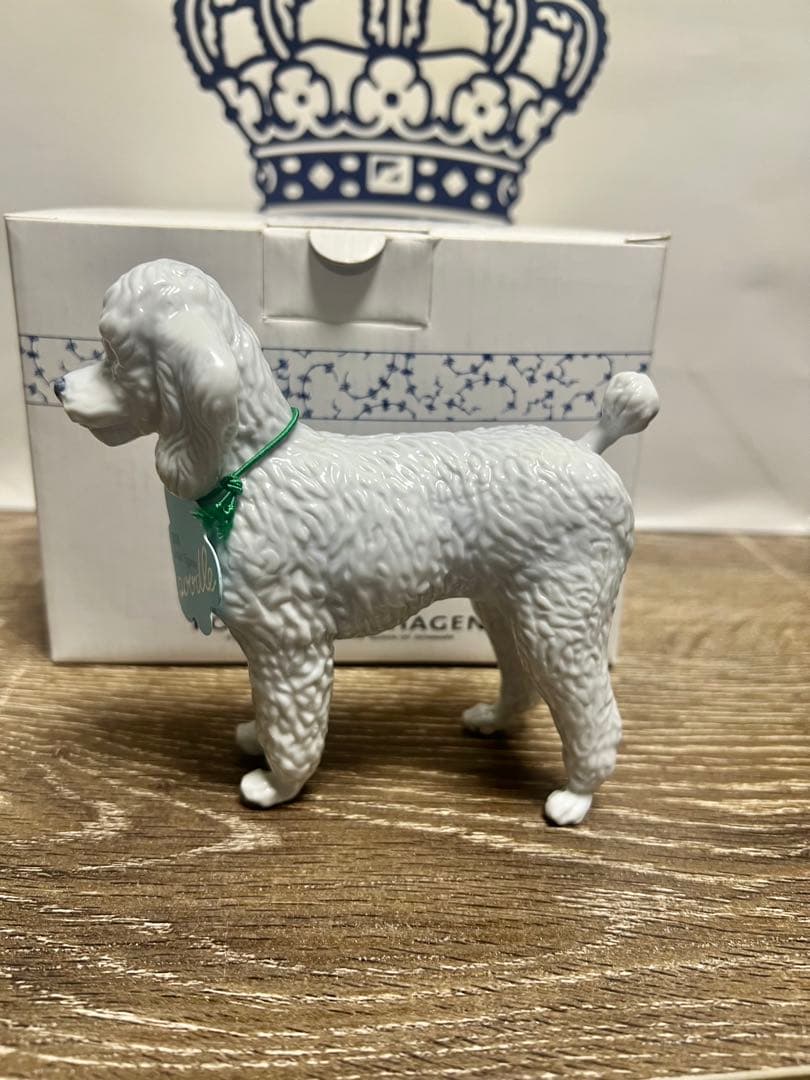 ロイヤルコペンハーゲン☆干支フィギュリン☆戌年☆2006年☆プードル☆新品未使用