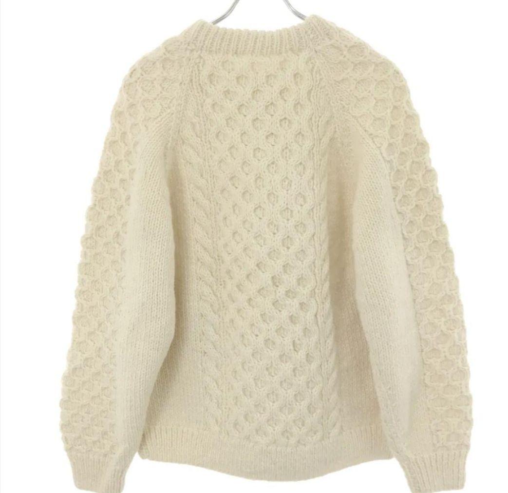 Harvesty ハーベスティ　ケーブルニット　&premium掲載