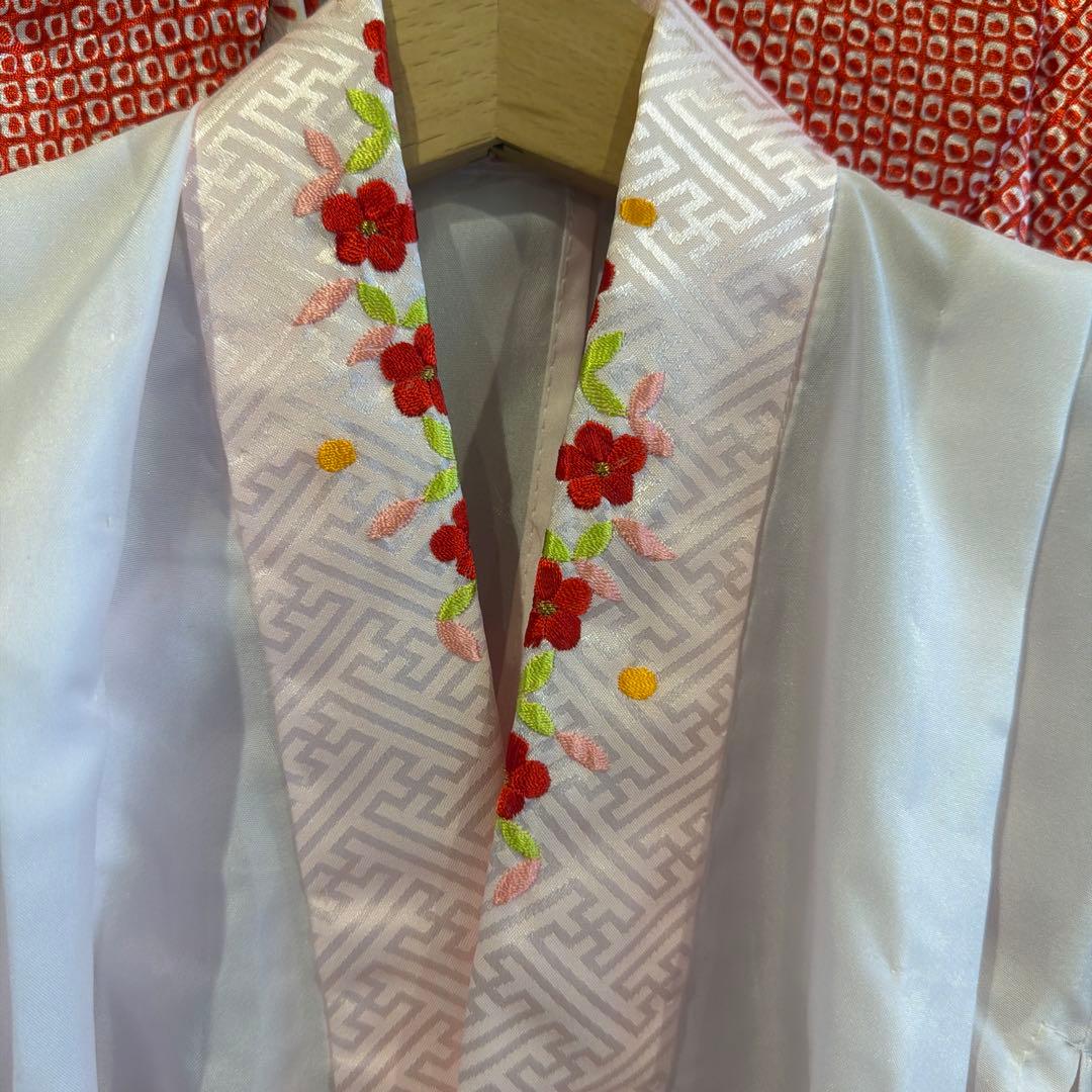 七五三用着物セット（赤・青・花柄）