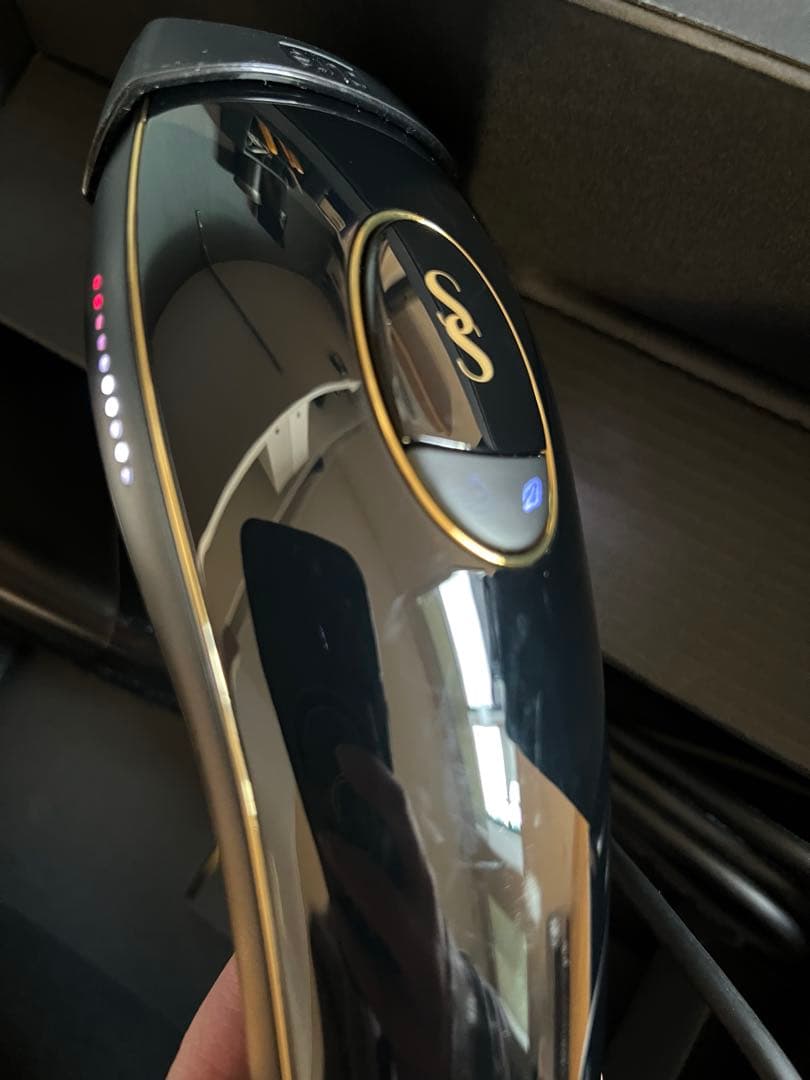 美品 光脱毛器 SMOOTHSKIN pure fit ブラック クリーム付