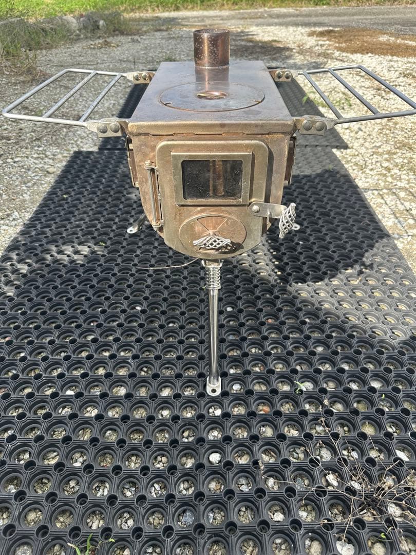 テンマクデザイン　ウッドストーブ サイドビューM（ 煙突63mm）