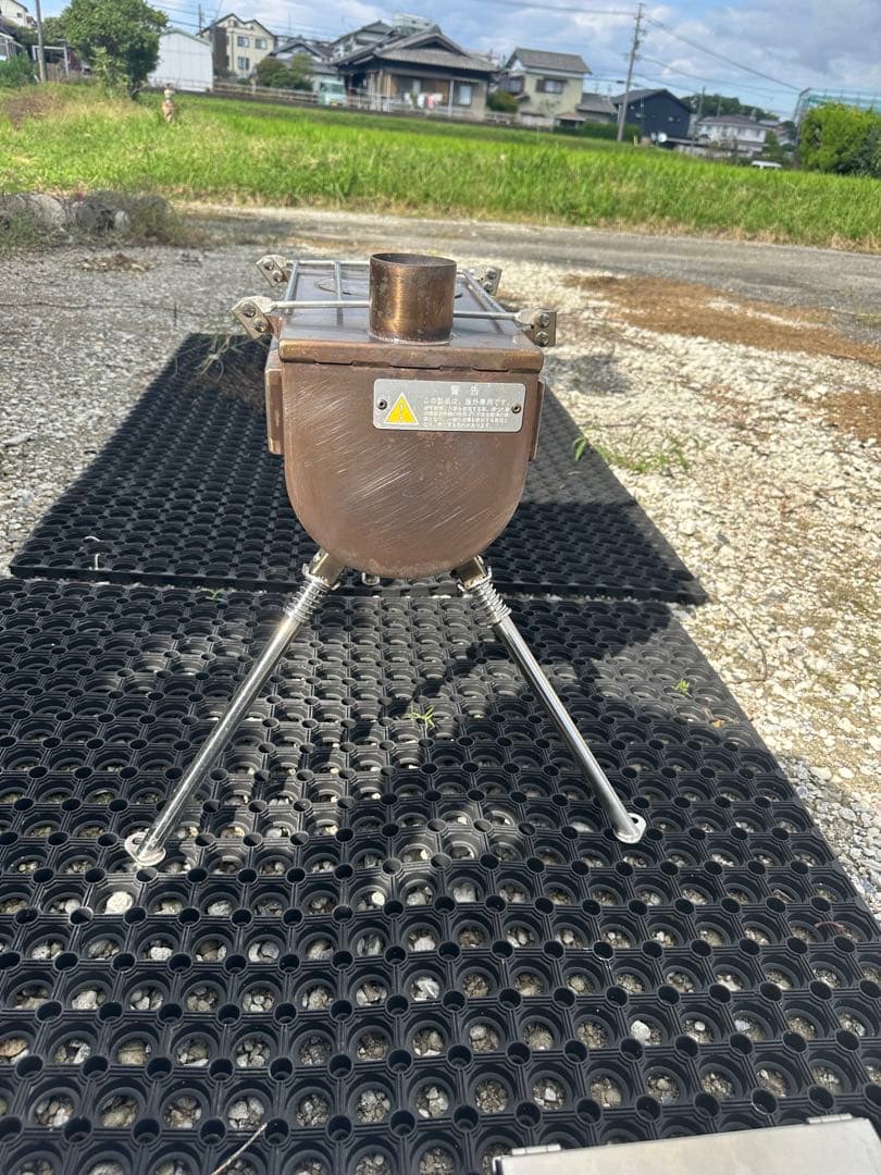 テンマクデザイン　ウッドストーブ サイドビューM（ 煙突63mm）