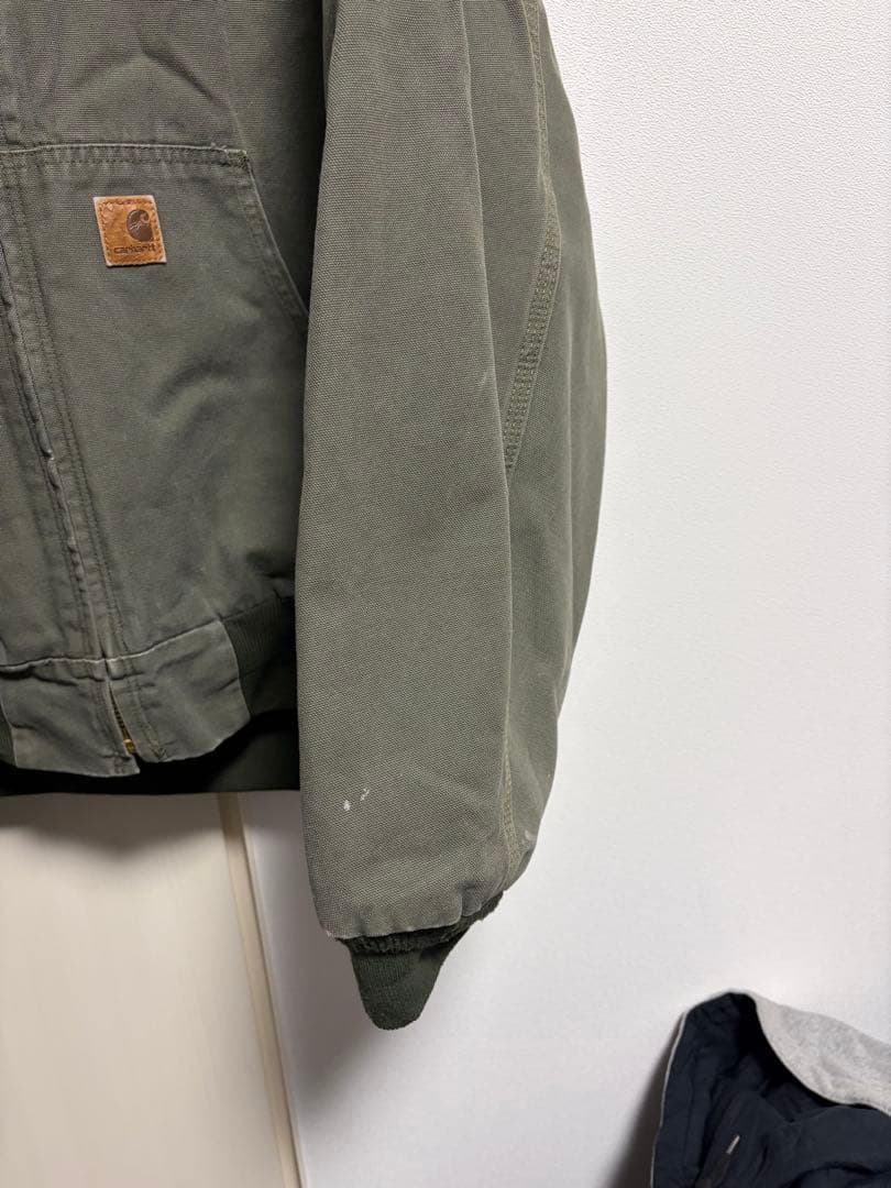 カーハートのアクティブジャケット　モスグリーン