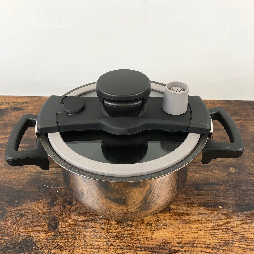 美品 MEYER マイヤー クイッカークッキング 低圧力鍋 18cm 2.5L