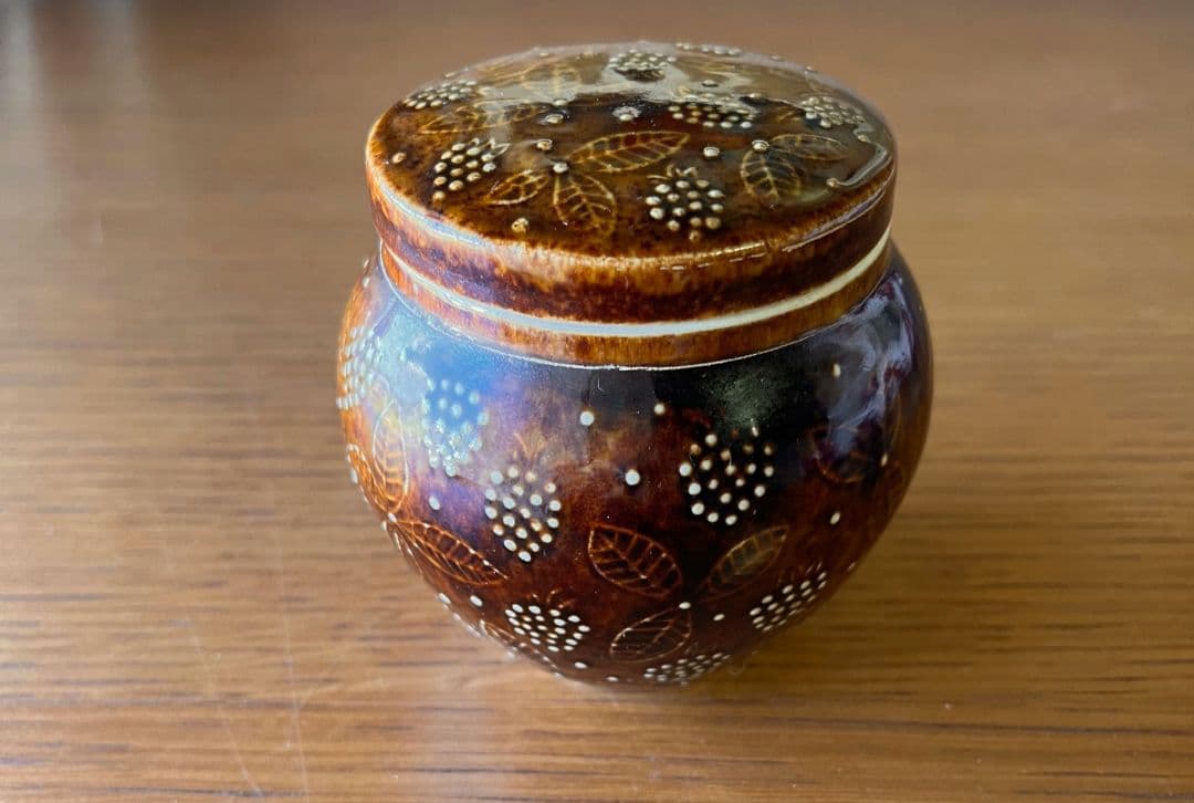 ARABIA/アラビア/キャンディポット/CHYMOS/キーモス別注/ブラウン