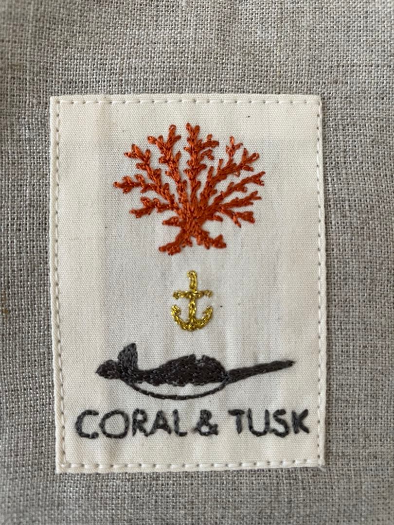 【新品】Coral&Tusk コーラルアンドタスク　クッションカバー