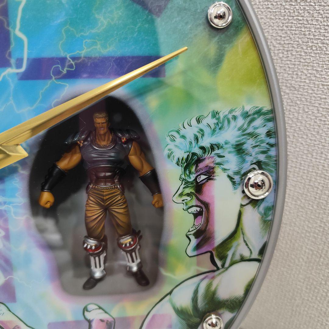 北斗の拳 アートクロック 4MHA02RH 掛時計 動作確認済