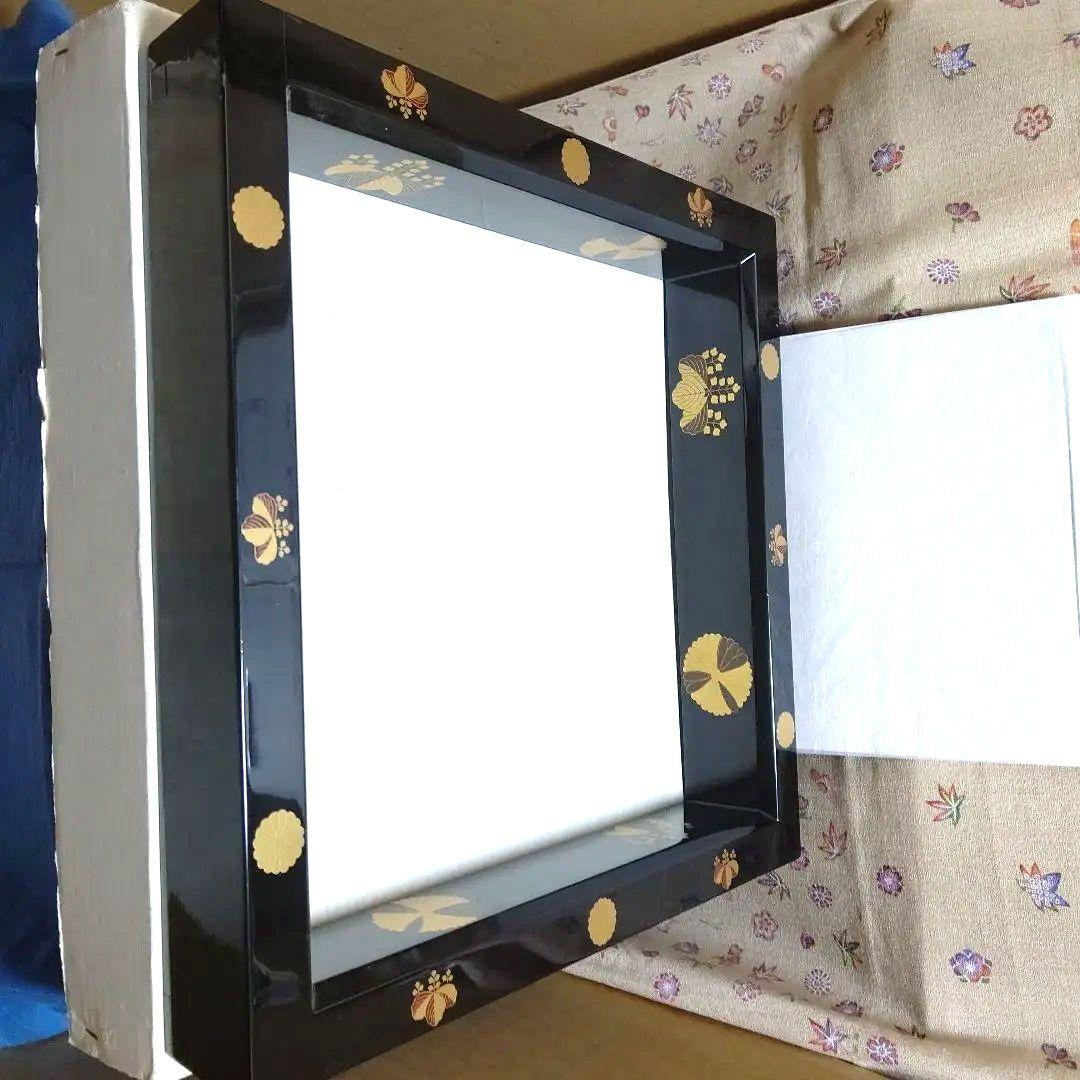 炉縁、真塗、高台寺蒔絵、ひち28番