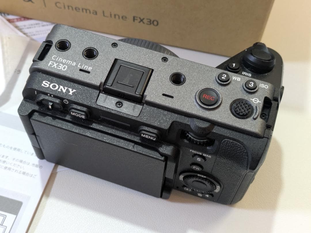 SONY FX30(ILME-FX30B) 美品 完動品 室内使用メイン