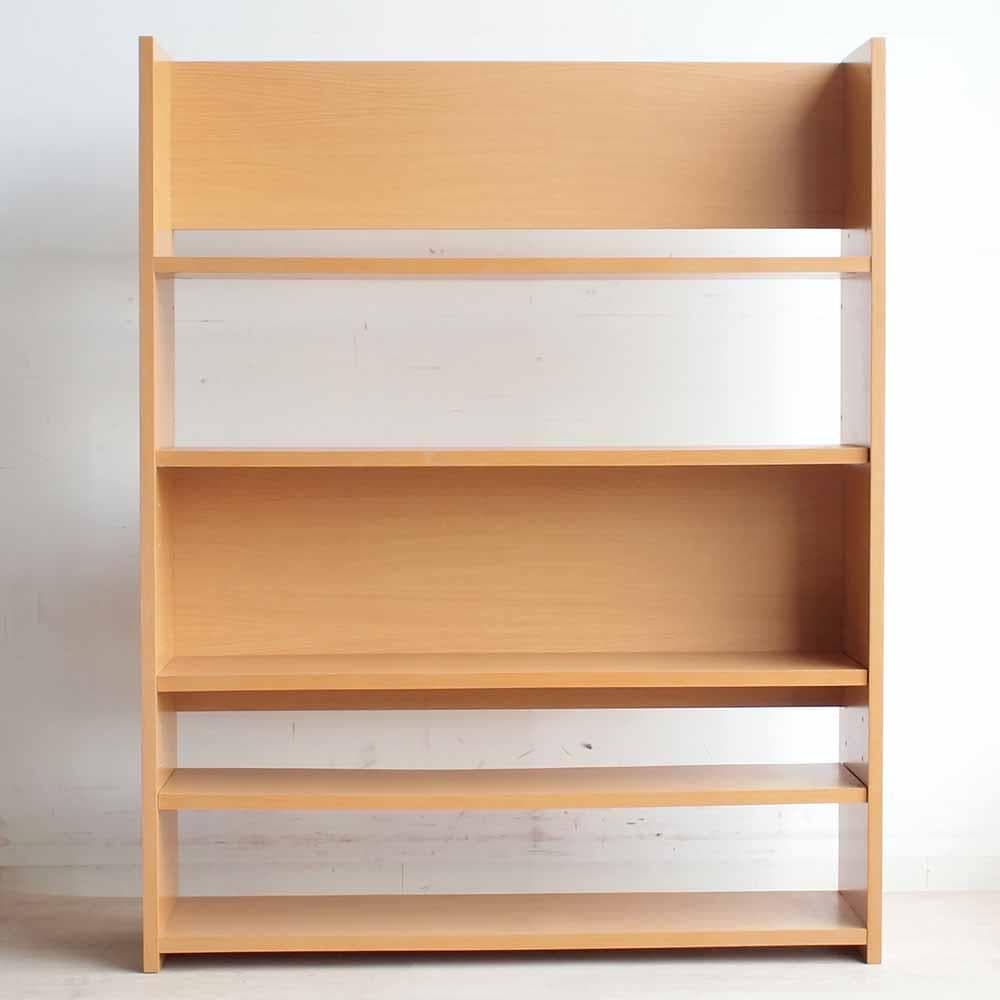 シンプル ブックシェルフ 木製 ラック 本棚 飾り棚 ZR24315