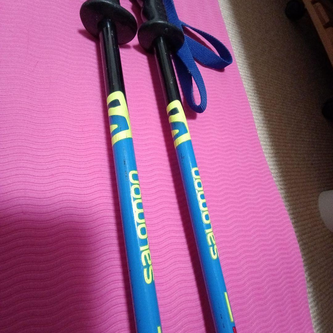 ATOMIC 140cm★ブーツ23cm★ストック95cm ジュニアスキーセット