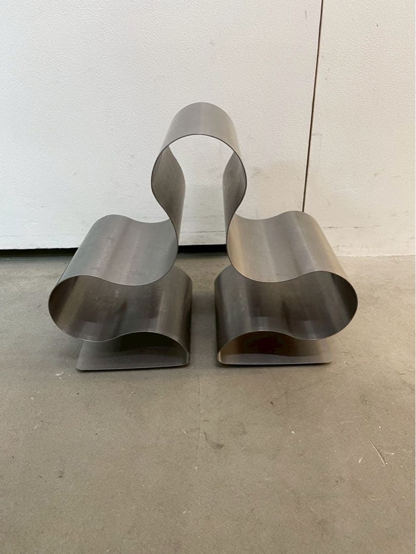 ワインラック ステンレス製 モダン ミッドセンチュリー ワインボトルスタンド